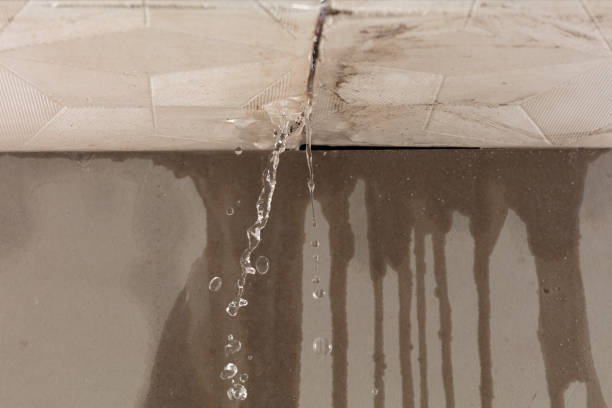 Professional Burst Pipe Cleanup technician working in Garfield, NJ